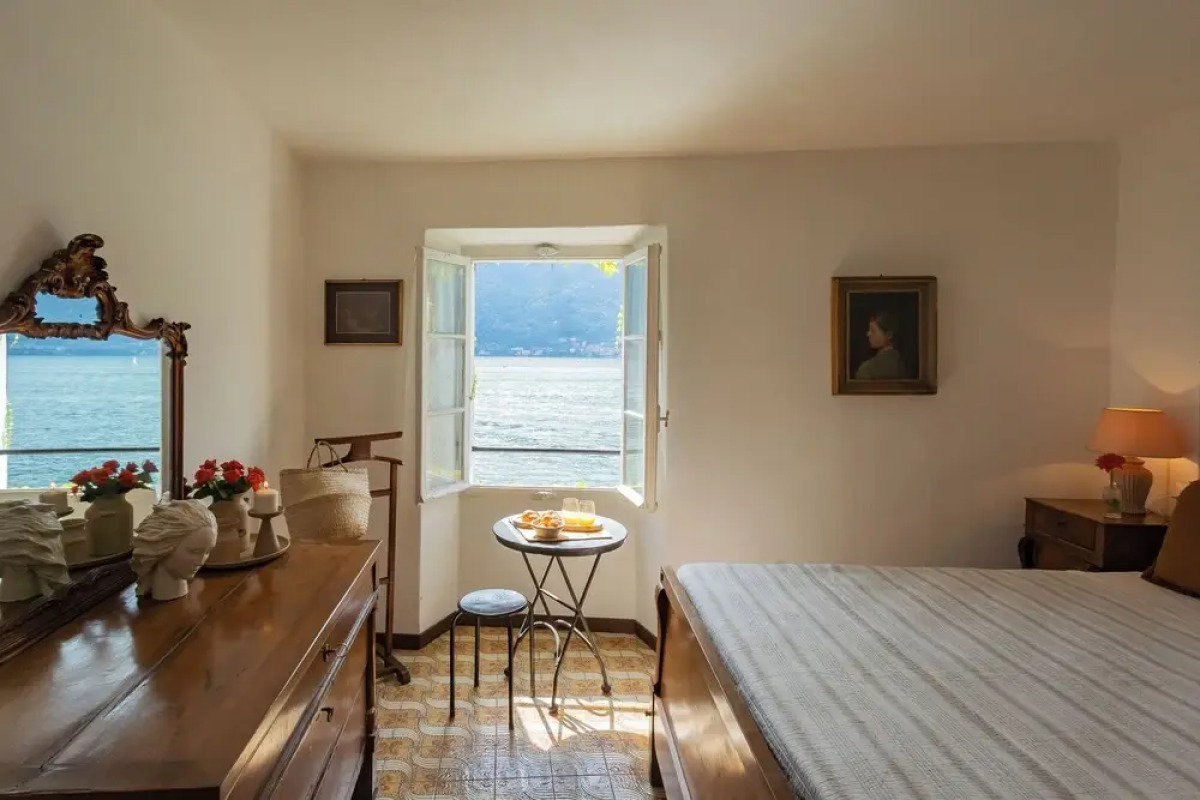 Terrace on Orrido di Nesso Waterfall