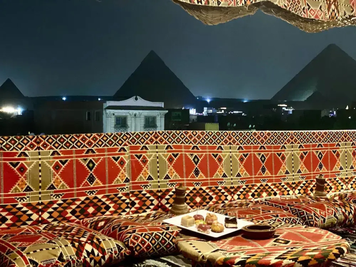 King of Pharaohs Pyramids View