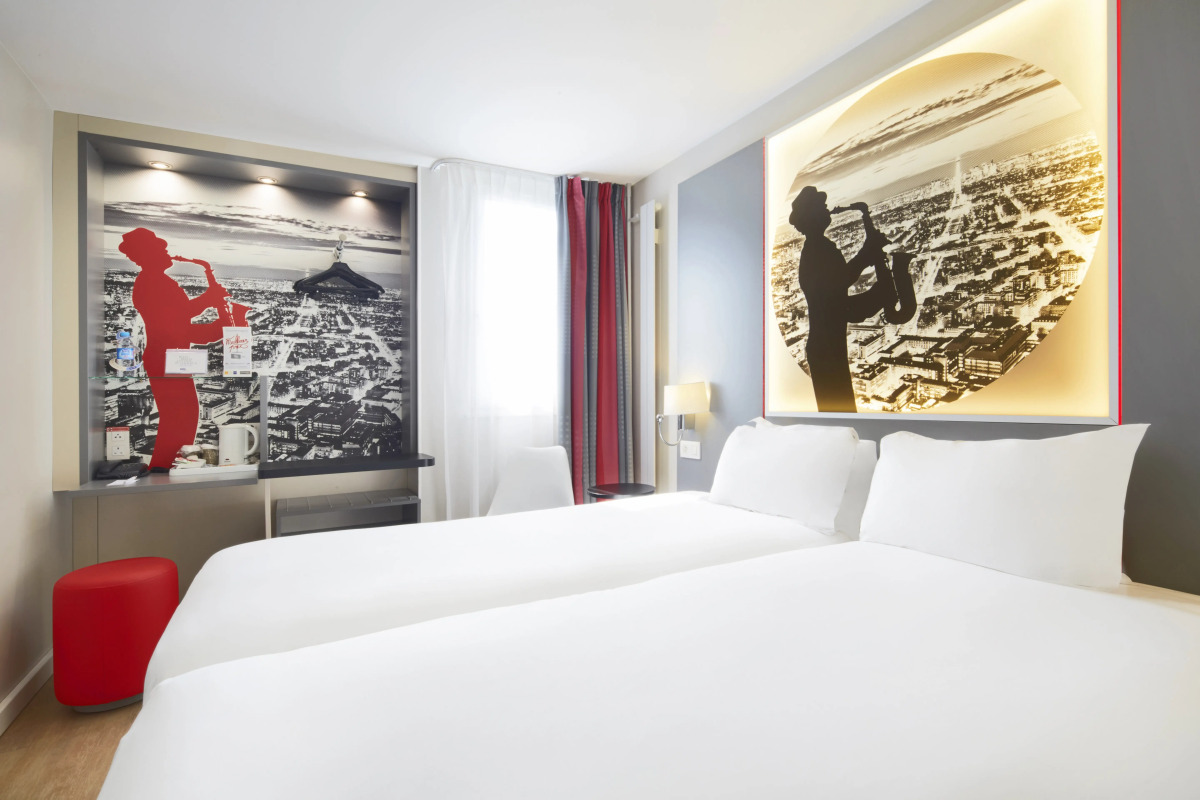 Отель Hotel Inn Design Paris Porte de Saint-Ouen