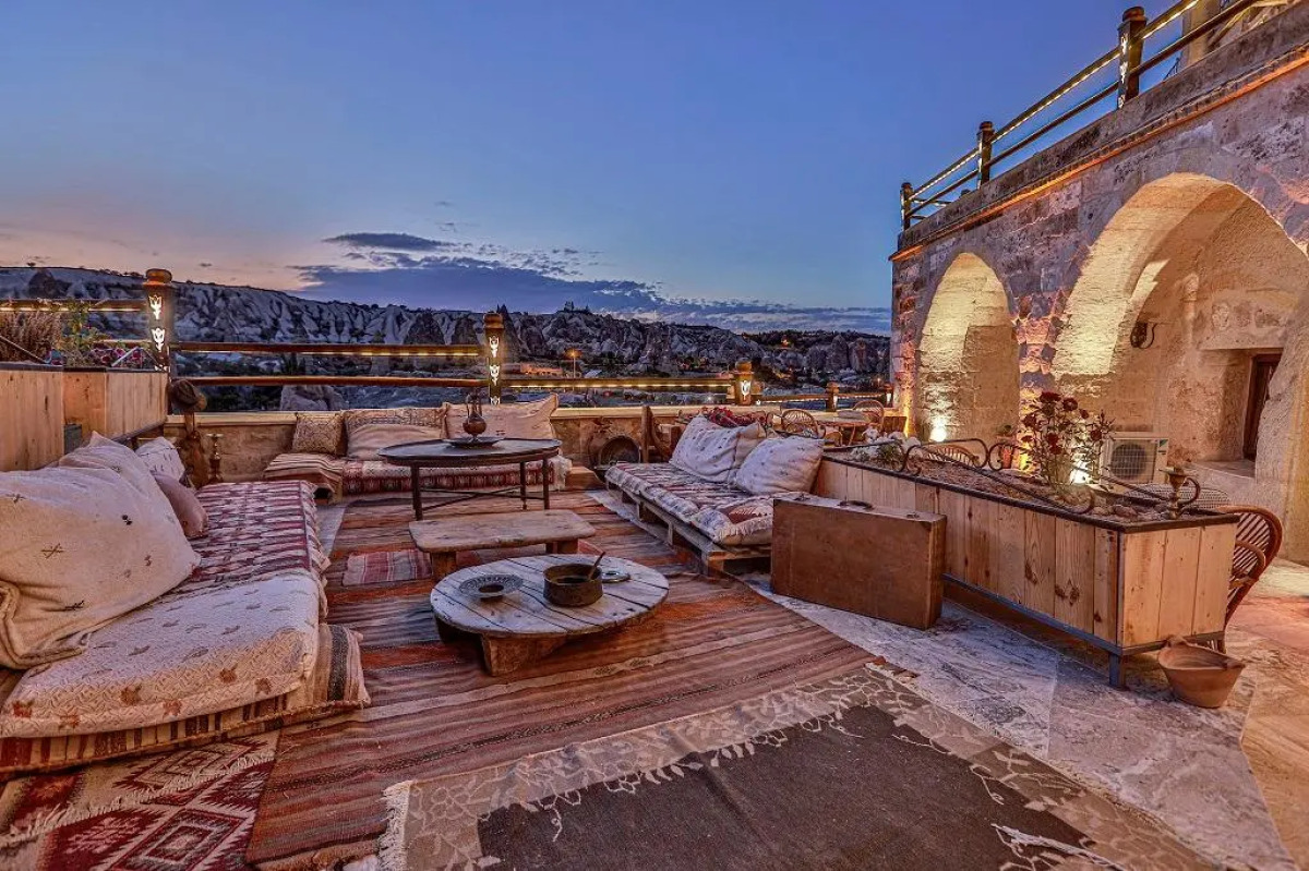 Отель Şah Saray Cave Suites Halal