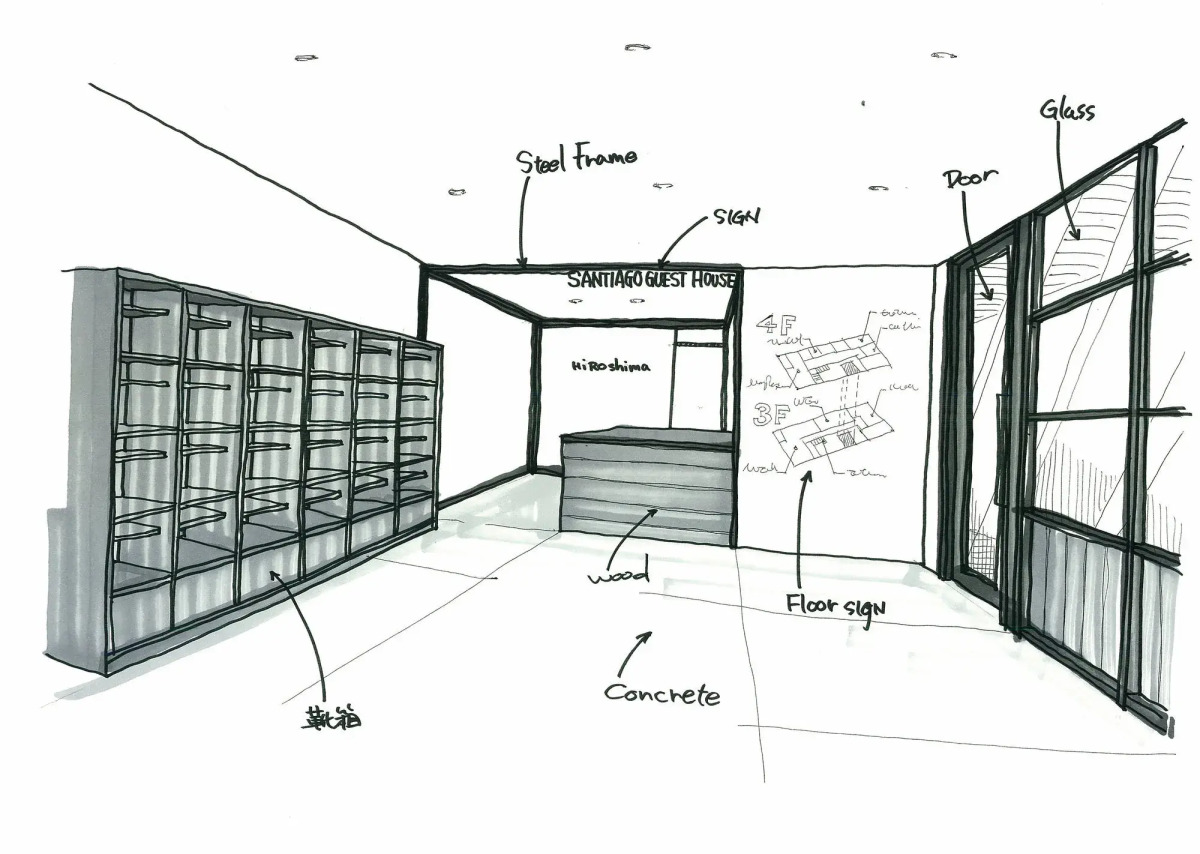 Santiago Guesthouse Hiroshima – Hostel