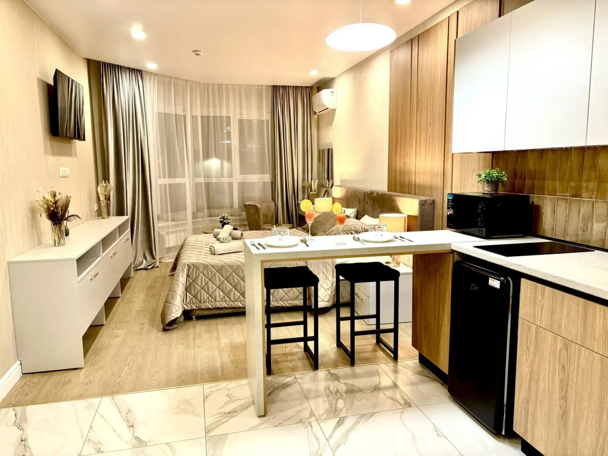 Апартаменты Золотое сечение на улице Партизана Железняка 38