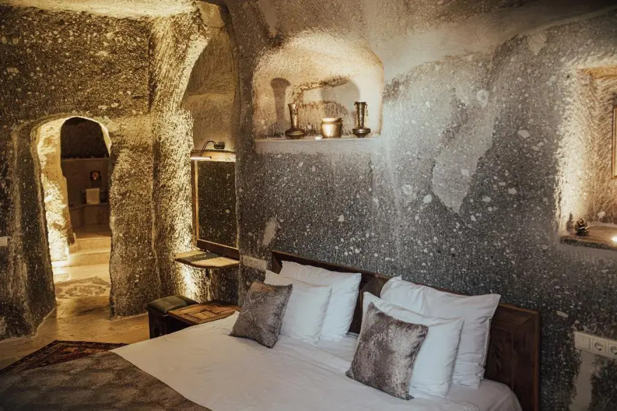 Отель Şah Saray Cave Suites Halal