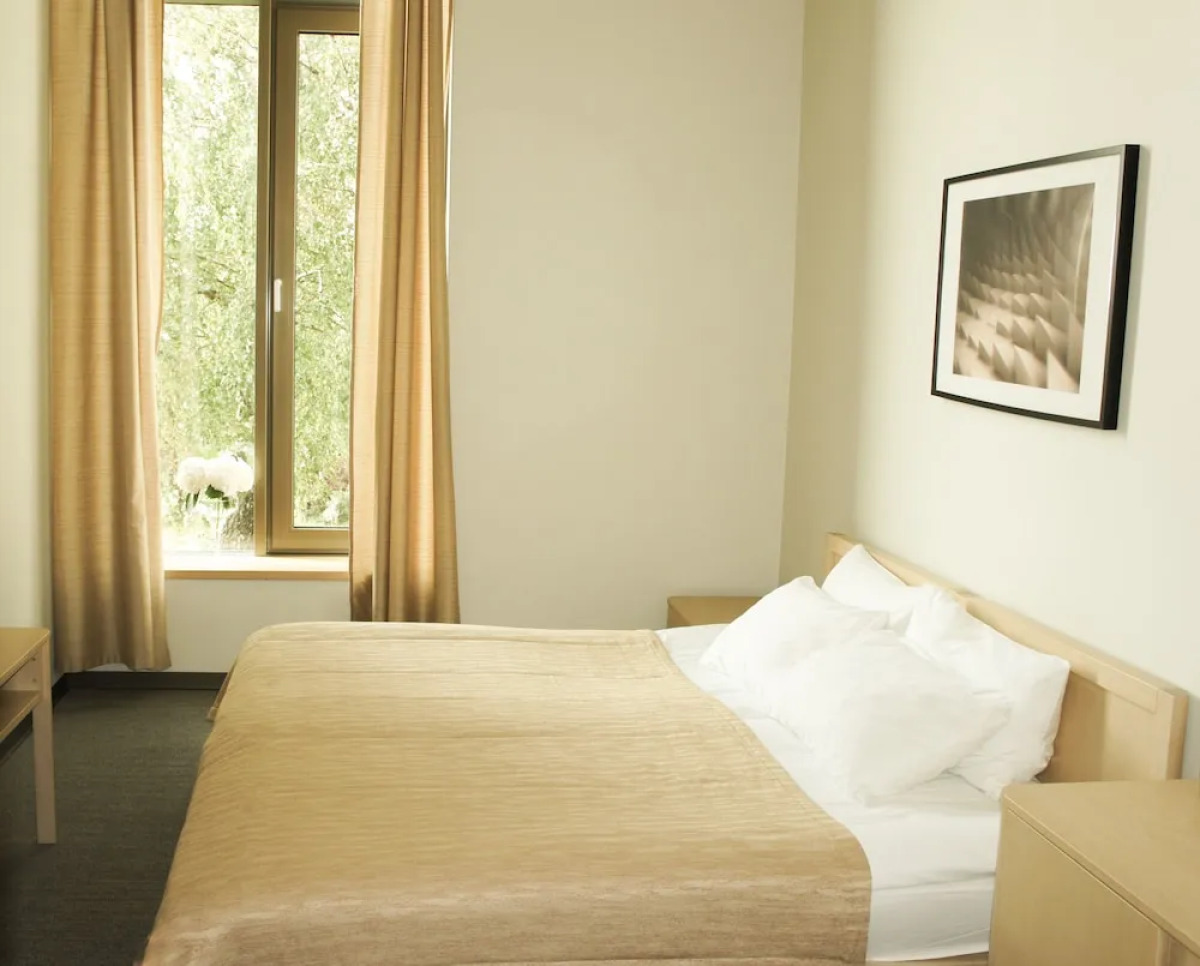 Zaliasis Slenis — отель с самостоятельным заездом