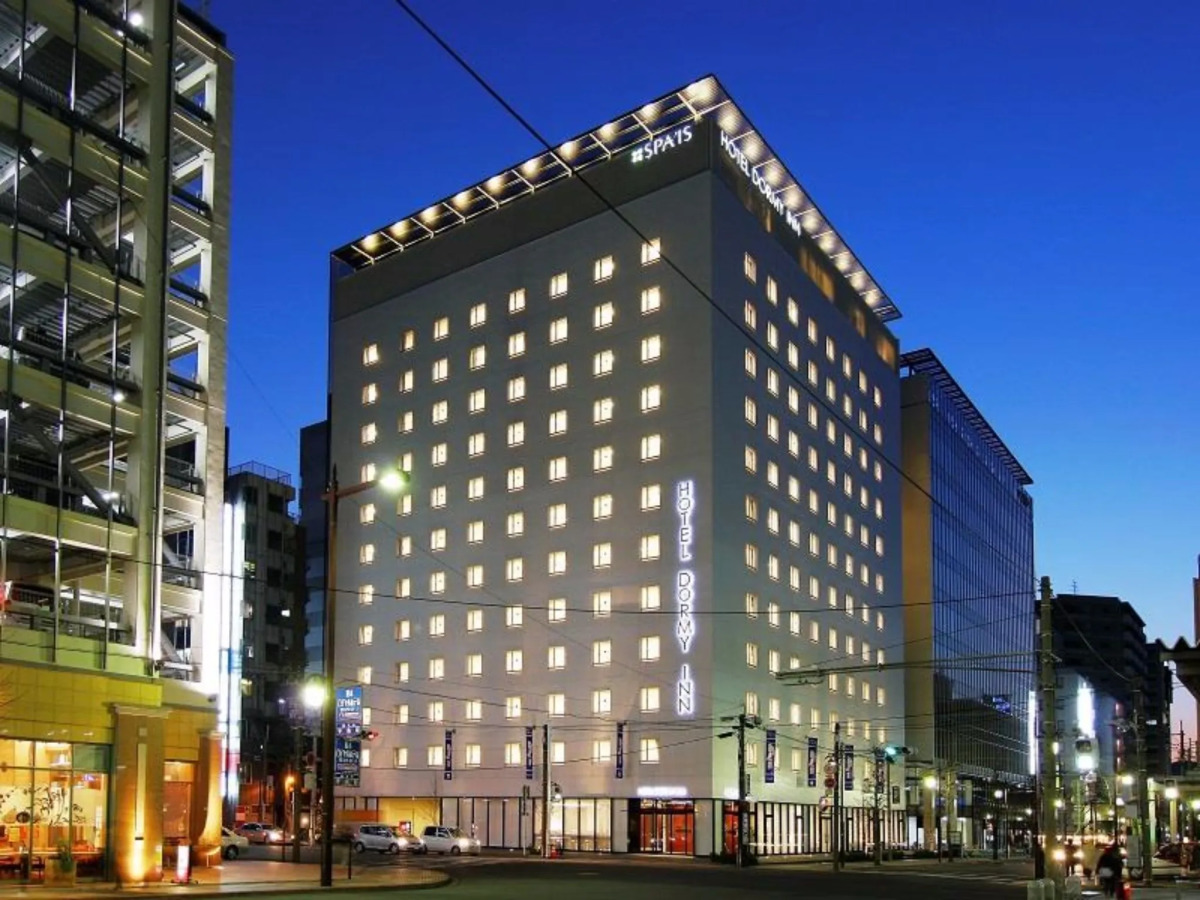 Отель Dormy Inn Kumamoto Natural Hot Spring