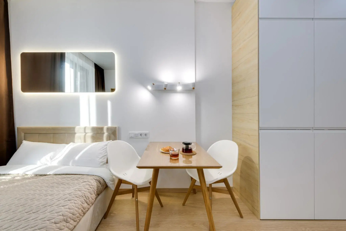 Апартаменты в небоскрёбе, центр Москвы