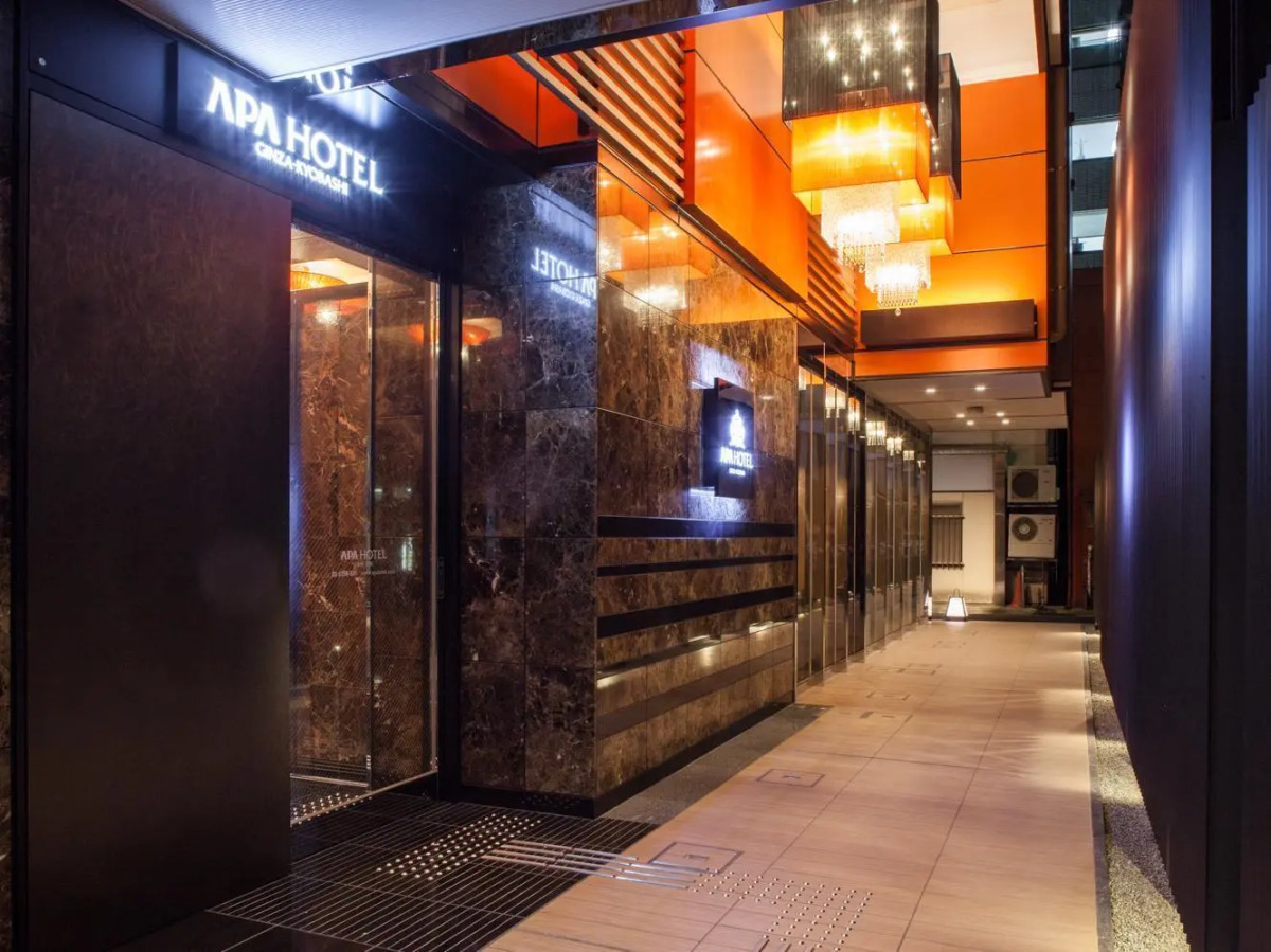 Apa Hotel Ginza Kyobashi Tokyo Eki Yaesu Minamiguchi