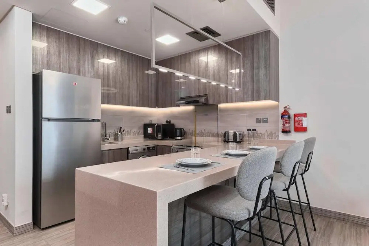 1BR view in a luxurious home