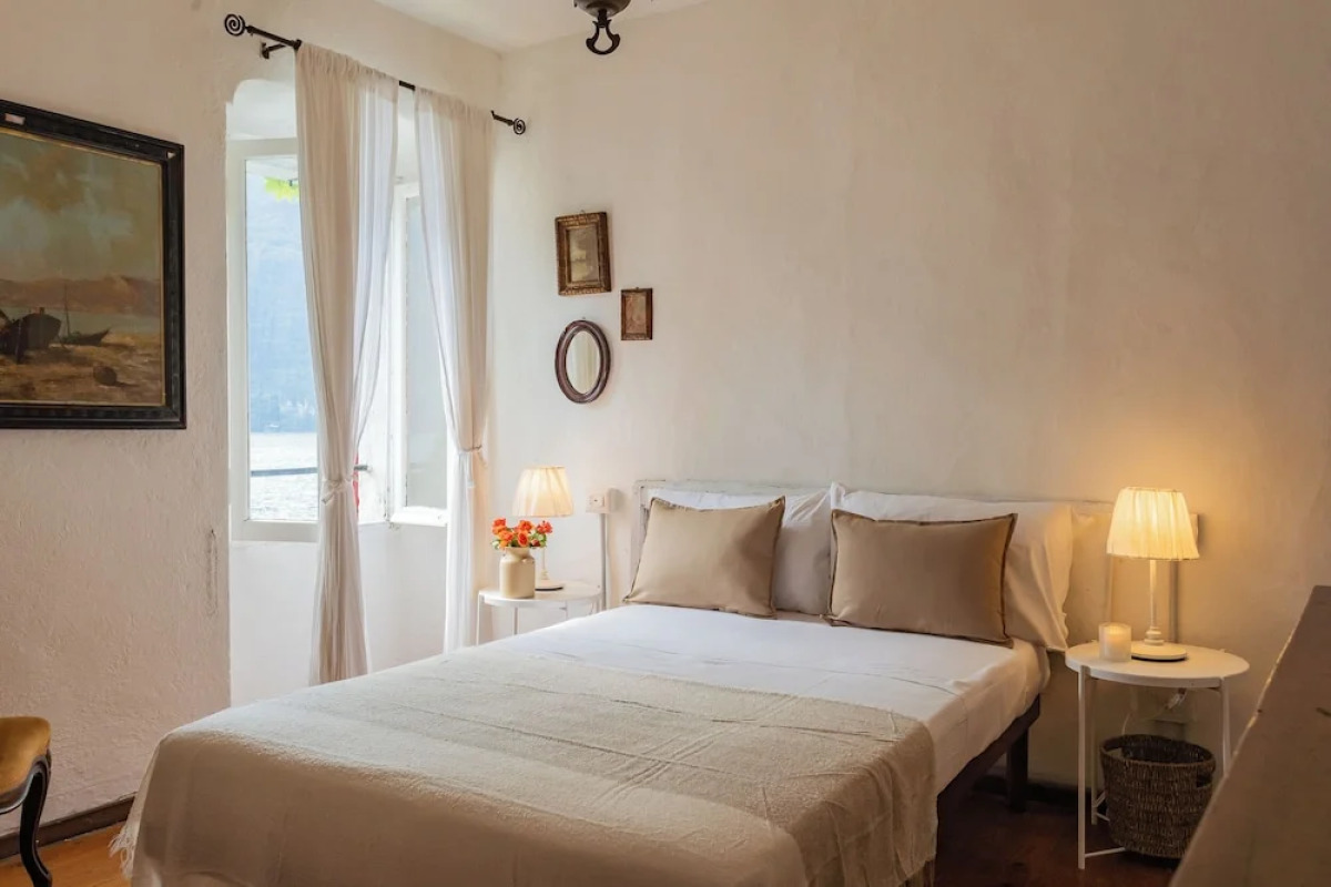 Terrace on Orrido di Nesso Waterfall