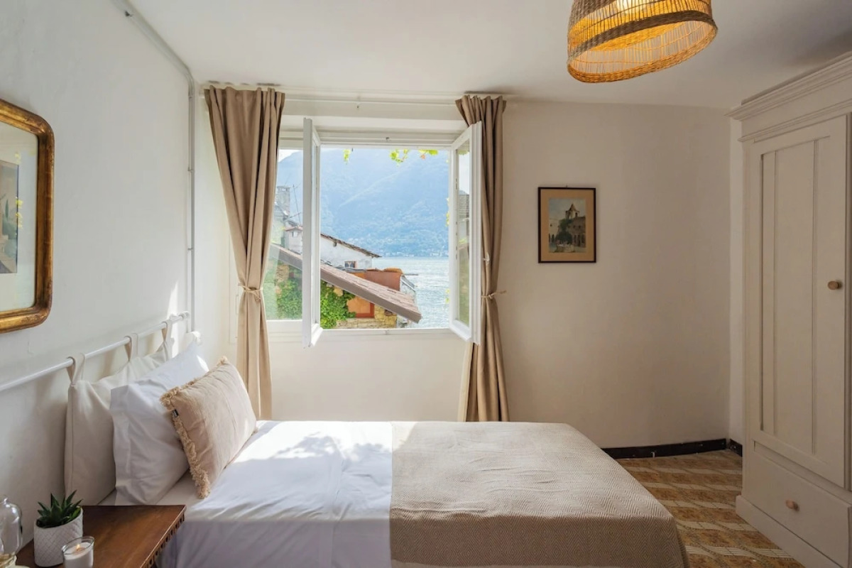 Terrace on Orrido di Nesso Waterfall