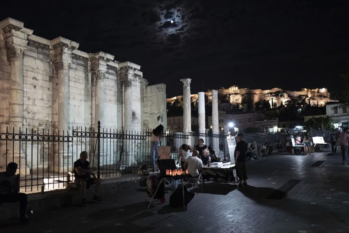 Athens Market Portrait