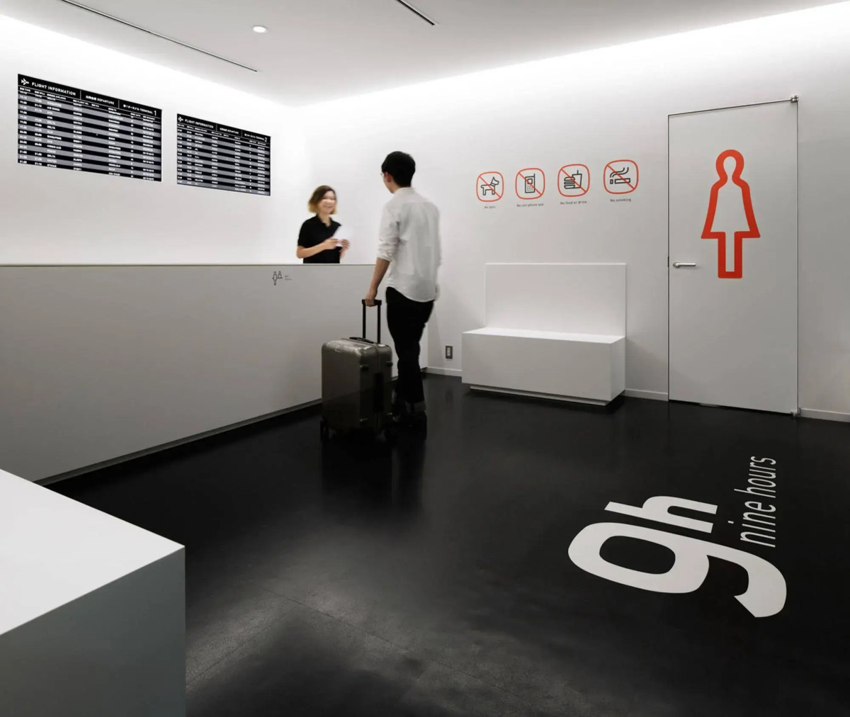 9h nine hours Narita Airport