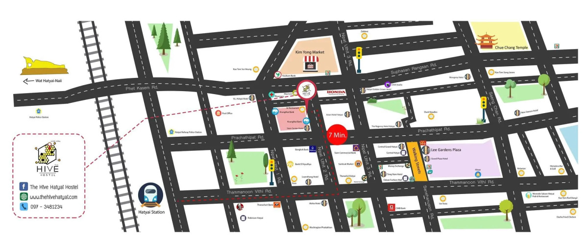 The Hive Hatyai Hostel
