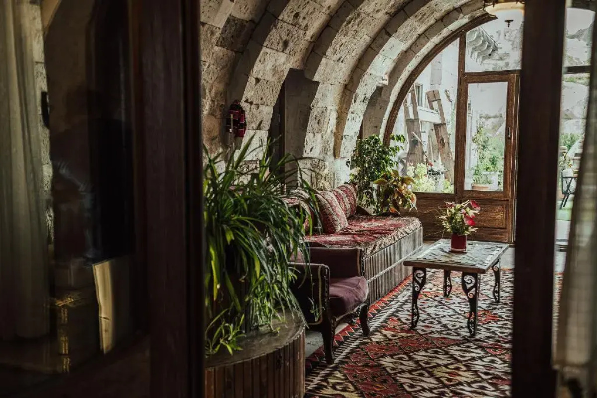 Отель Şah Saray Cave Suites Halal