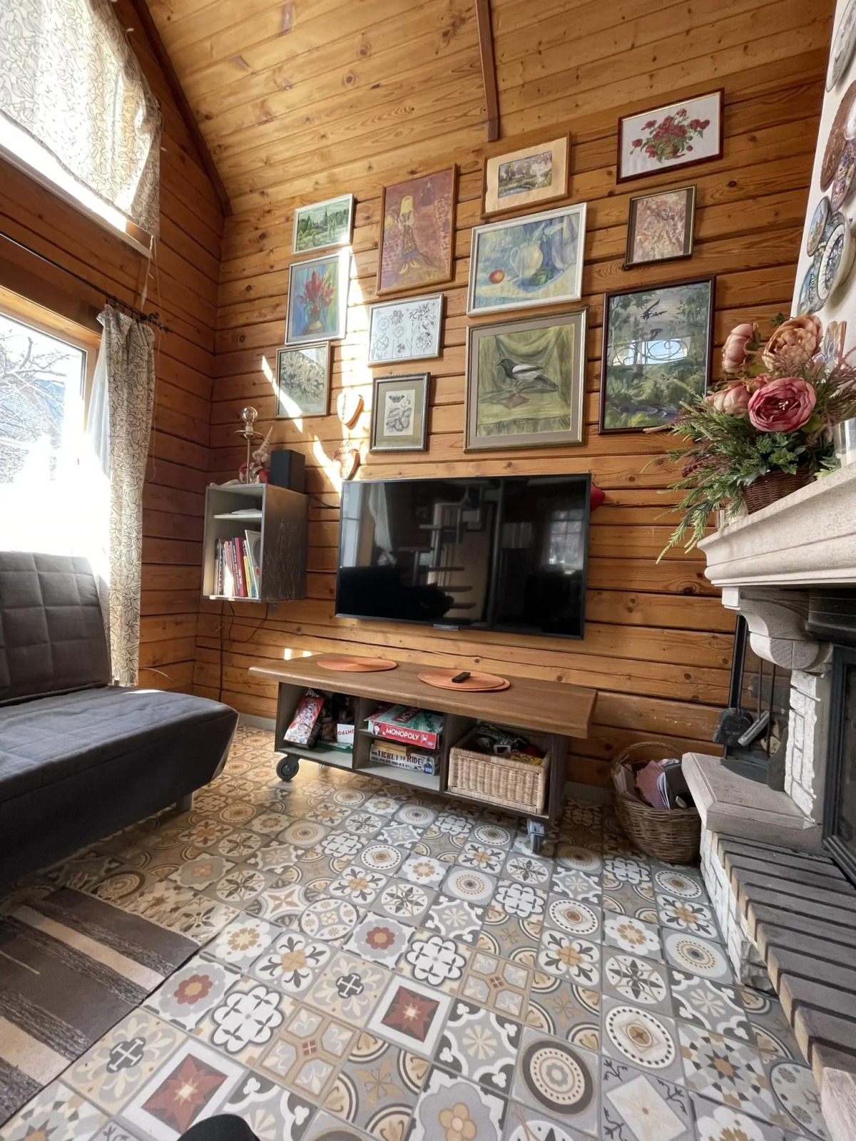 Гостевой дом с баней и камином