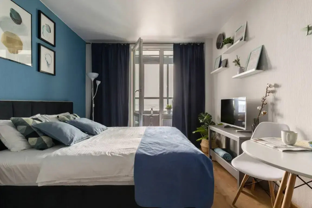 Апартаменты с Балконом и Видом на Море Морской Фасад