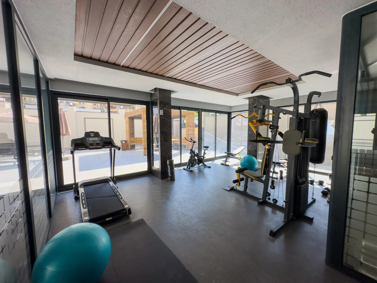 Квартира 1+1 Qoople Elysee 06 рядом с пляжем Клеопатра