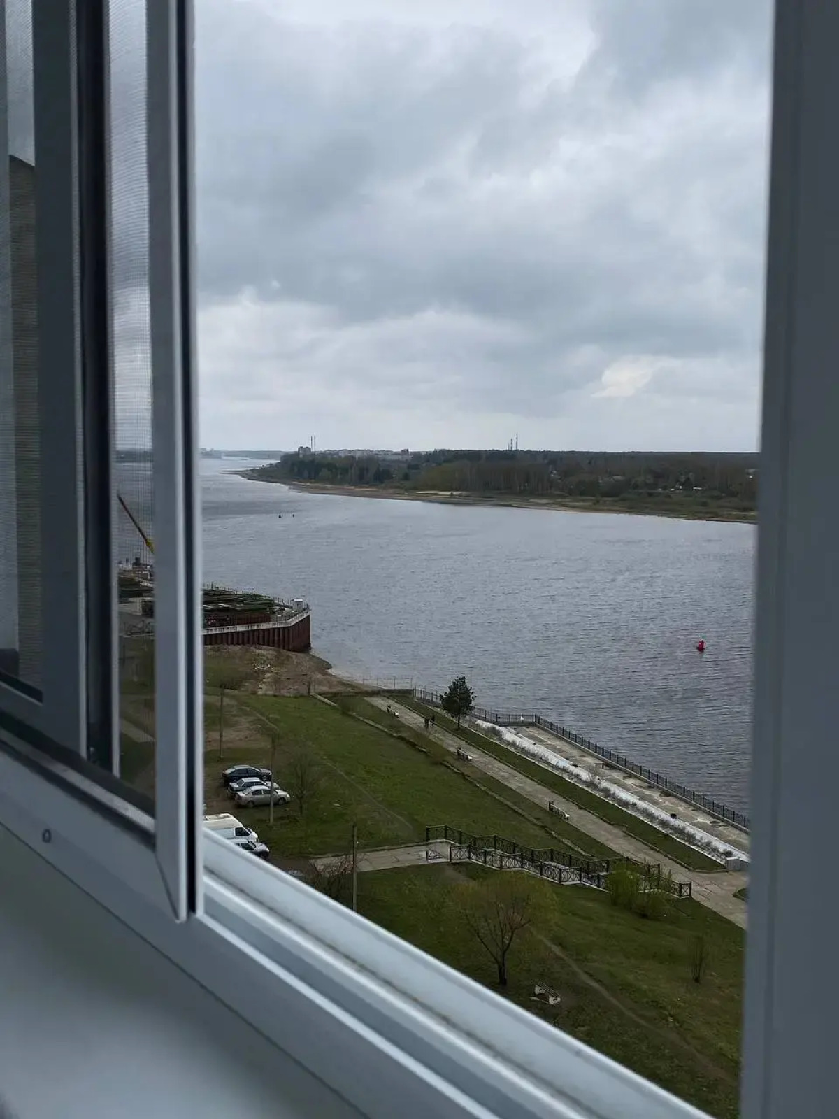 Квартира Трехкомнатная квартира с видом на Волгу