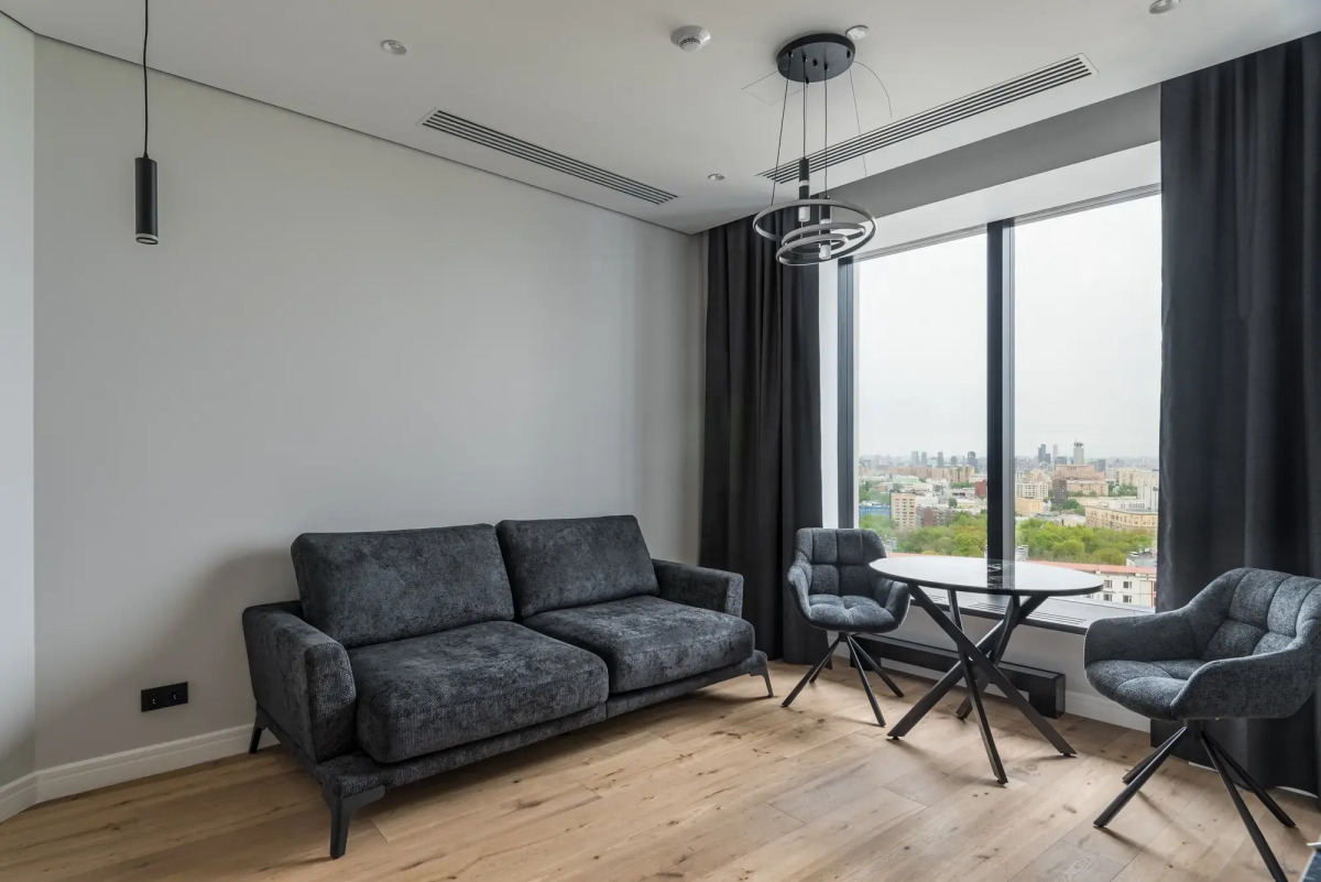 Апартаменты Flat Inn в ЖК Чкалов на Курском Вокзале c лучшим видом на Москву