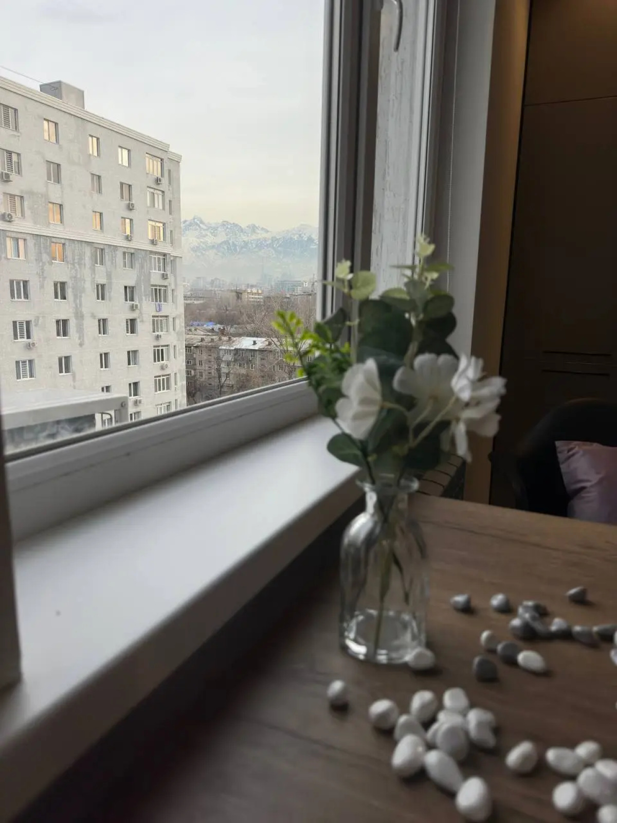 Апартаменты 105 около арбата с видом на горы