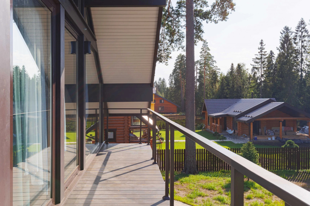 Гостевой Дом Дом с Панорамным Видом на Лес