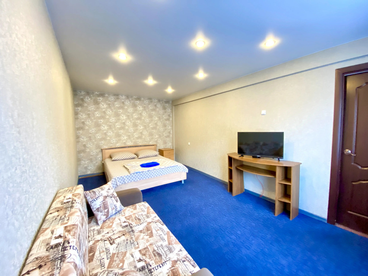 2-к квартира с евро ремонтом в самом центре города рядом СК Олимп