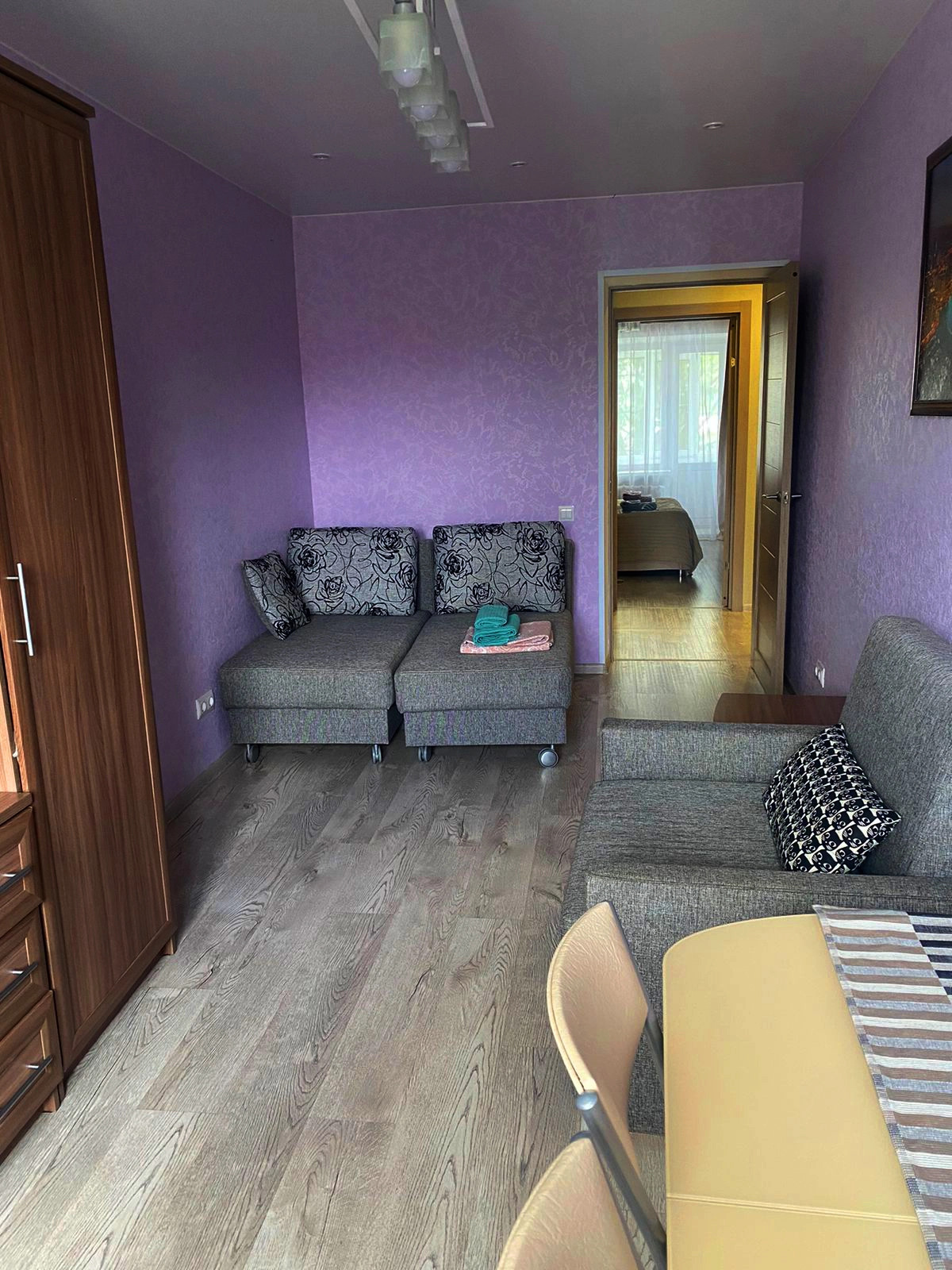 Апартаменты  3-комнатные с 2 спальнями №2