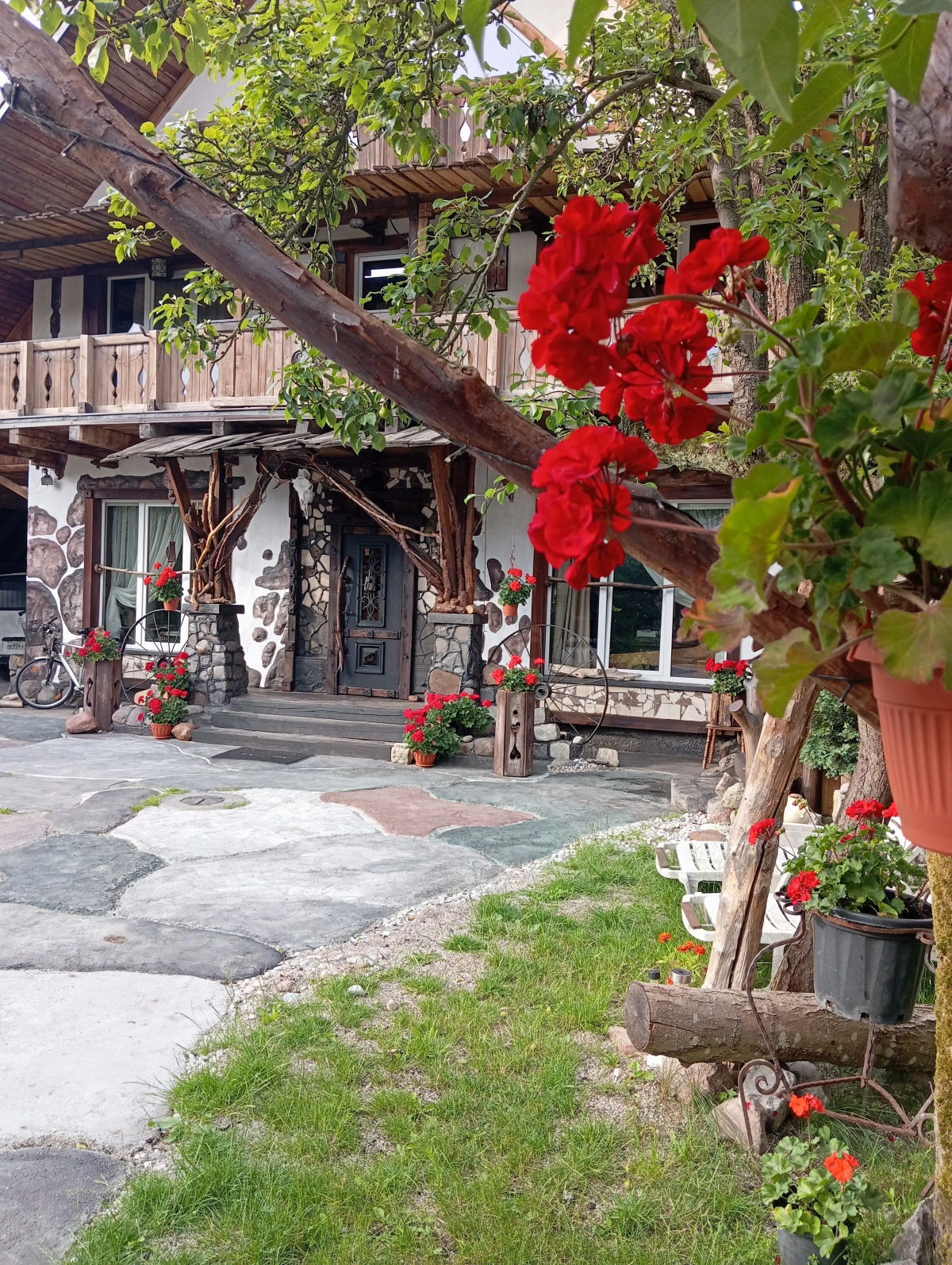 Частный дом деревенский