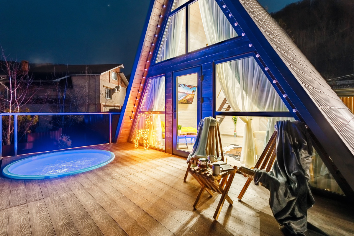 Частный Дом Дизайнерский Relax A-Frame