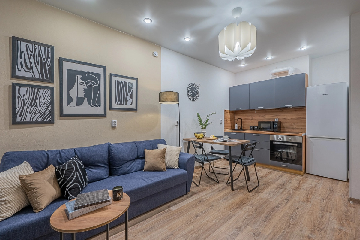 Квартира Современные Апартаменты Рядом с Метро Ботаническая