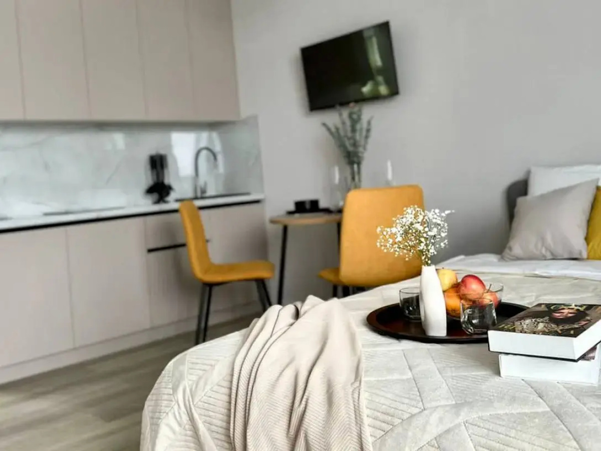 Апартаменты Йорт студия в жк Бизнес Класса Уникум