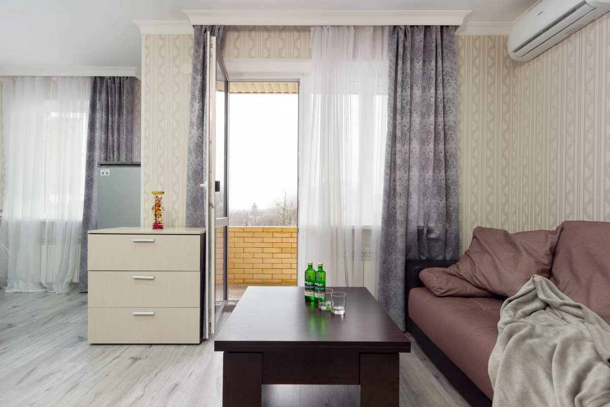 Апартаменты в 5 минутах ходьбы от санатория Русь