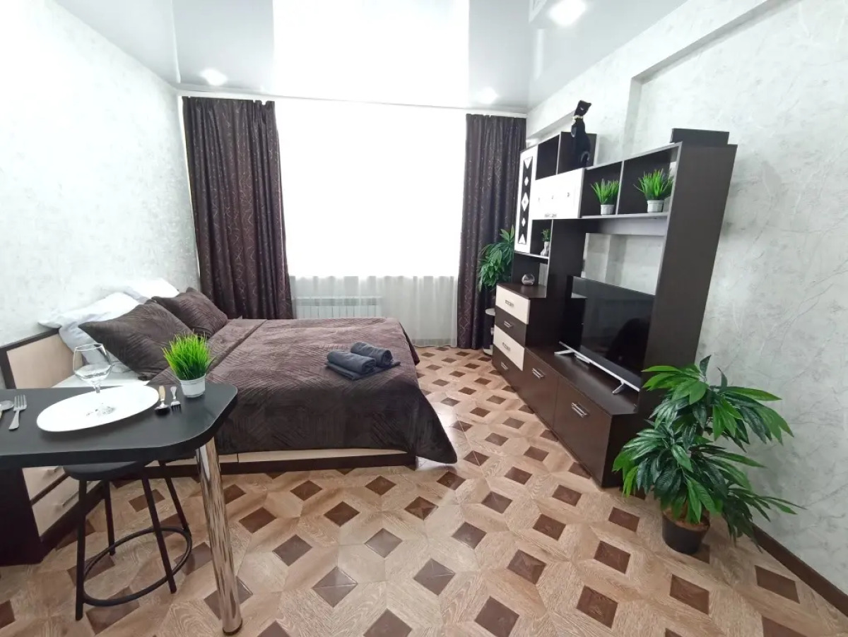 Апартаменты на 14 этаже с завораживающим видом из окна