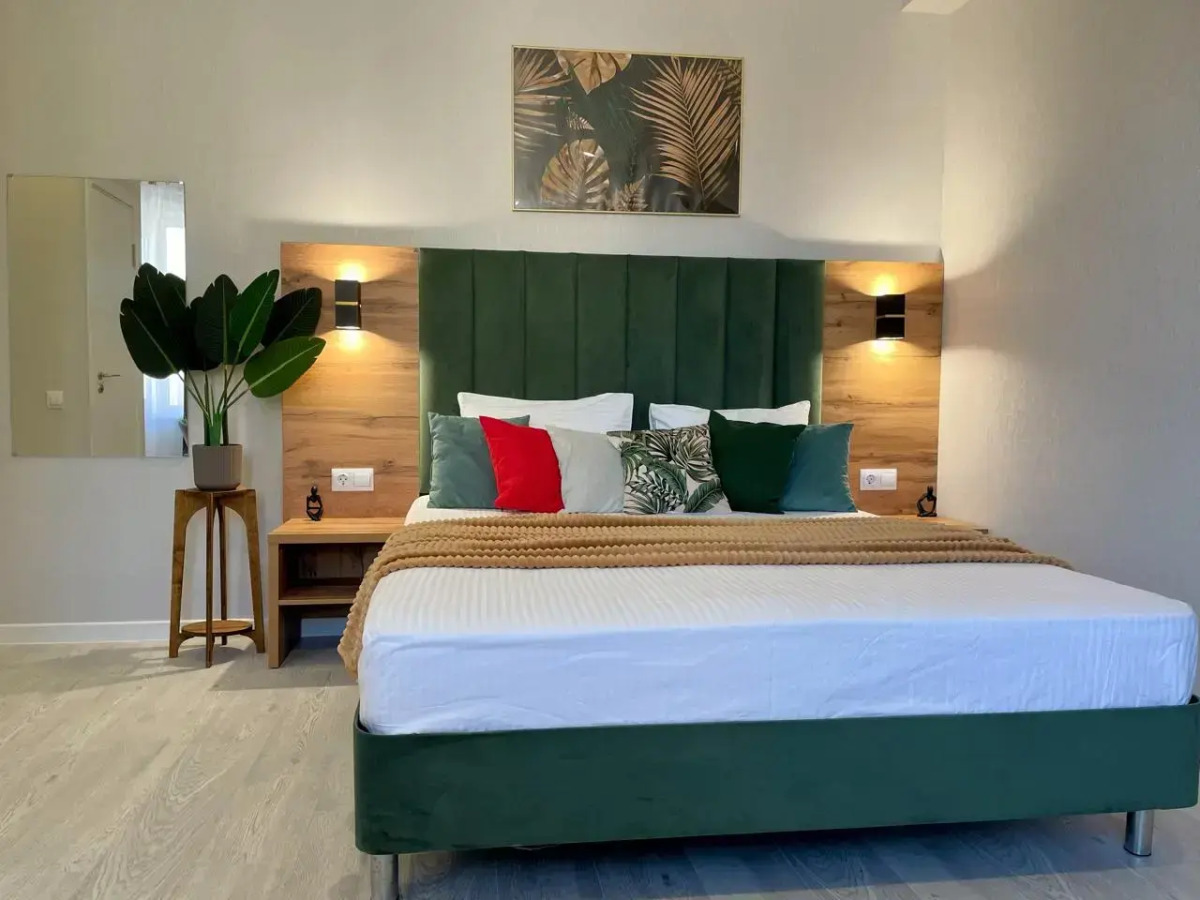 Апартаменты с видом на горы в 3х минутах до моря