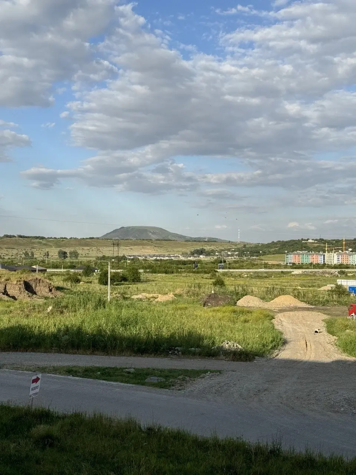 Евродвушка с видом на гору