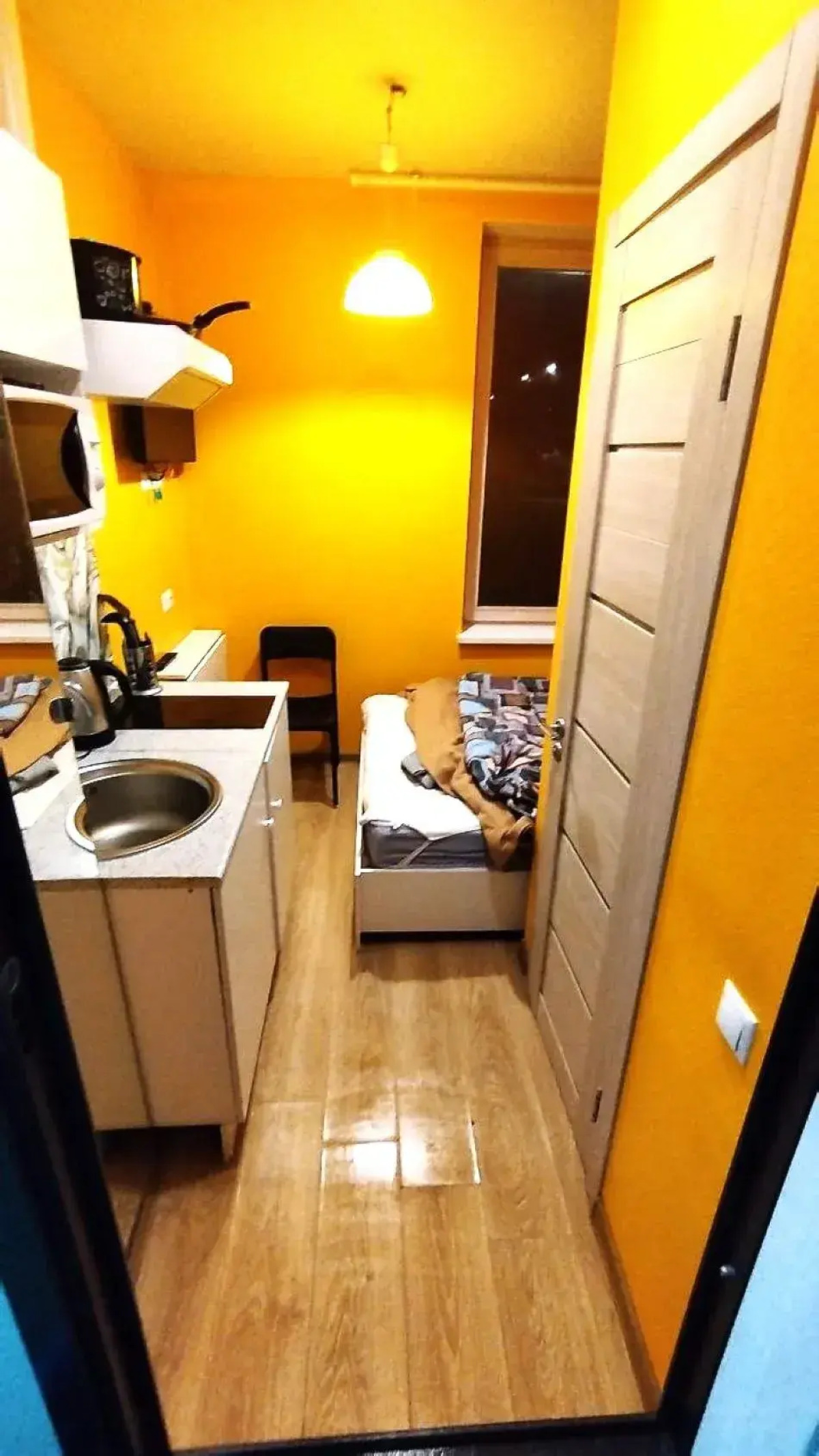 Апартаменты студия на Бачуринской 7к1