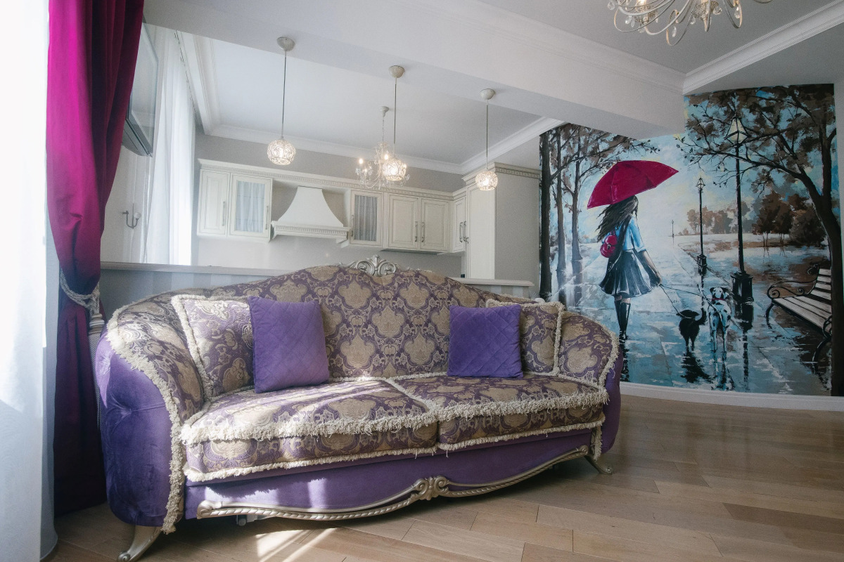 Квартира Большая трехкомнатная квартира с видом на Храм