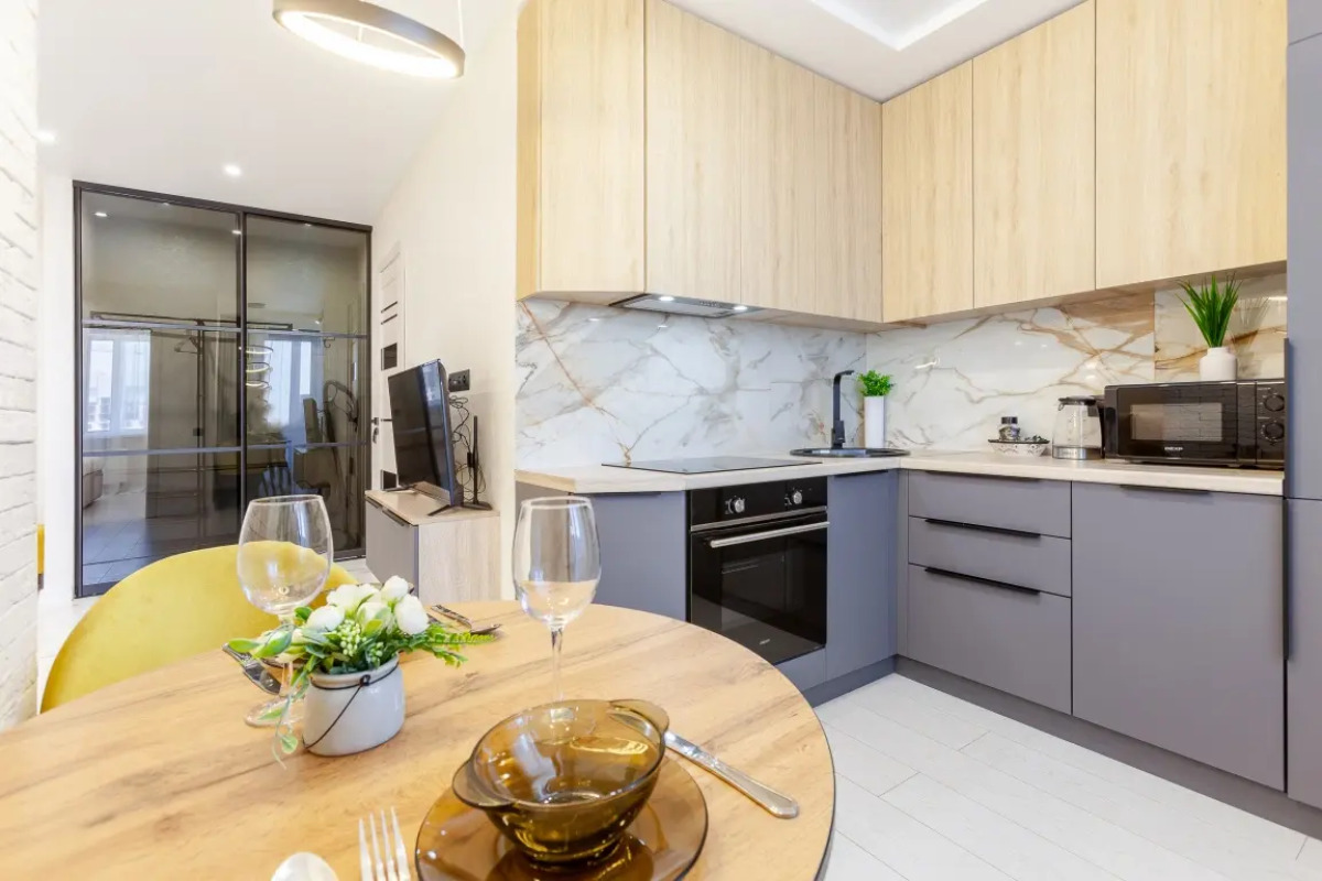 Апартаменты Уютные Апарты RentPlaza 1 с Красивым Видом