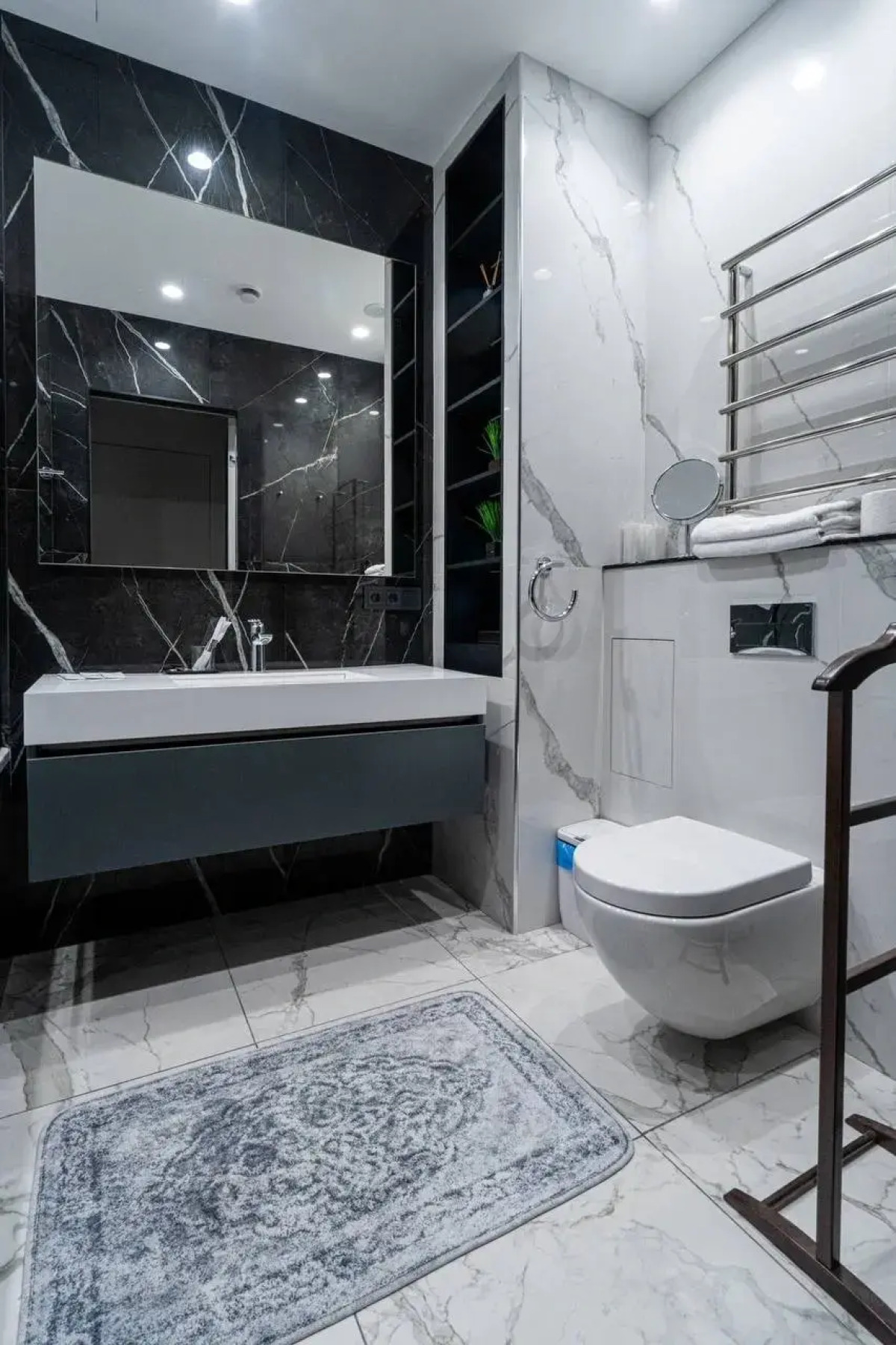 Апартаменты Sky City Moscow 59 этаж! Редкий вид на город! Интерьер нежный как лакомка!