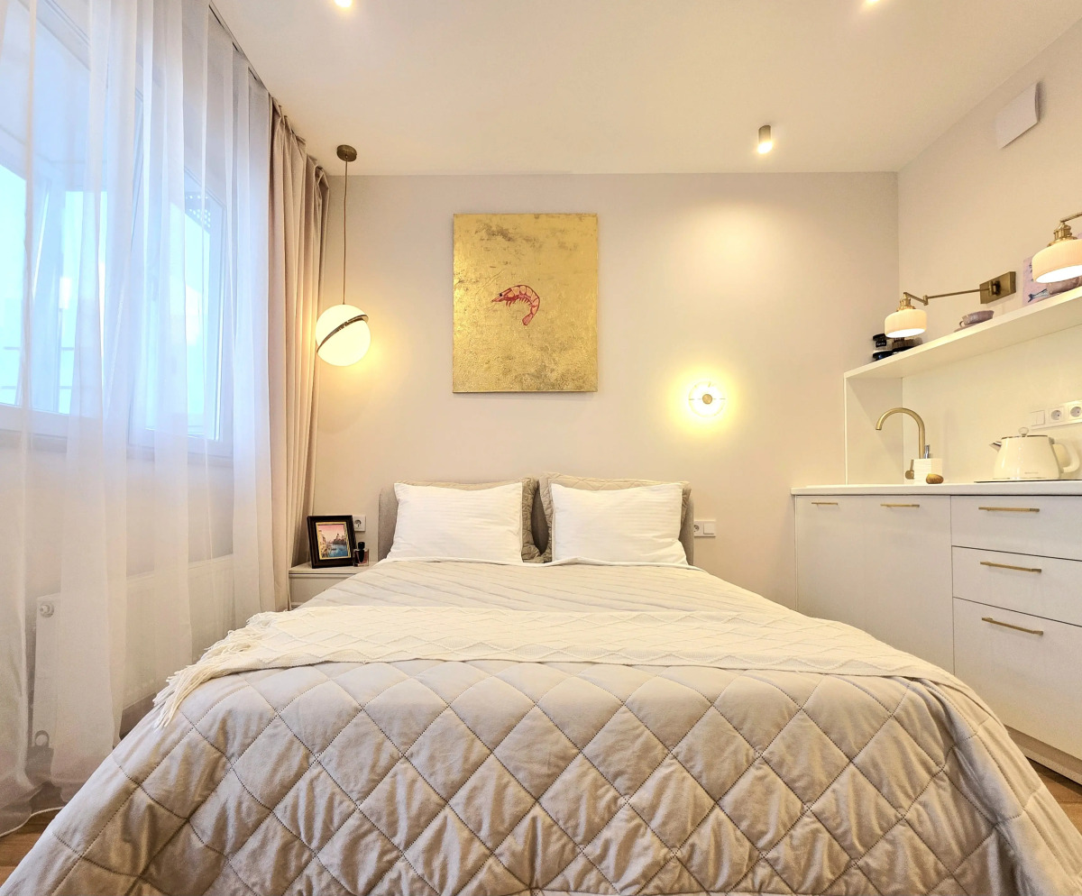 Квартира Уютная Студия в Облаках 2