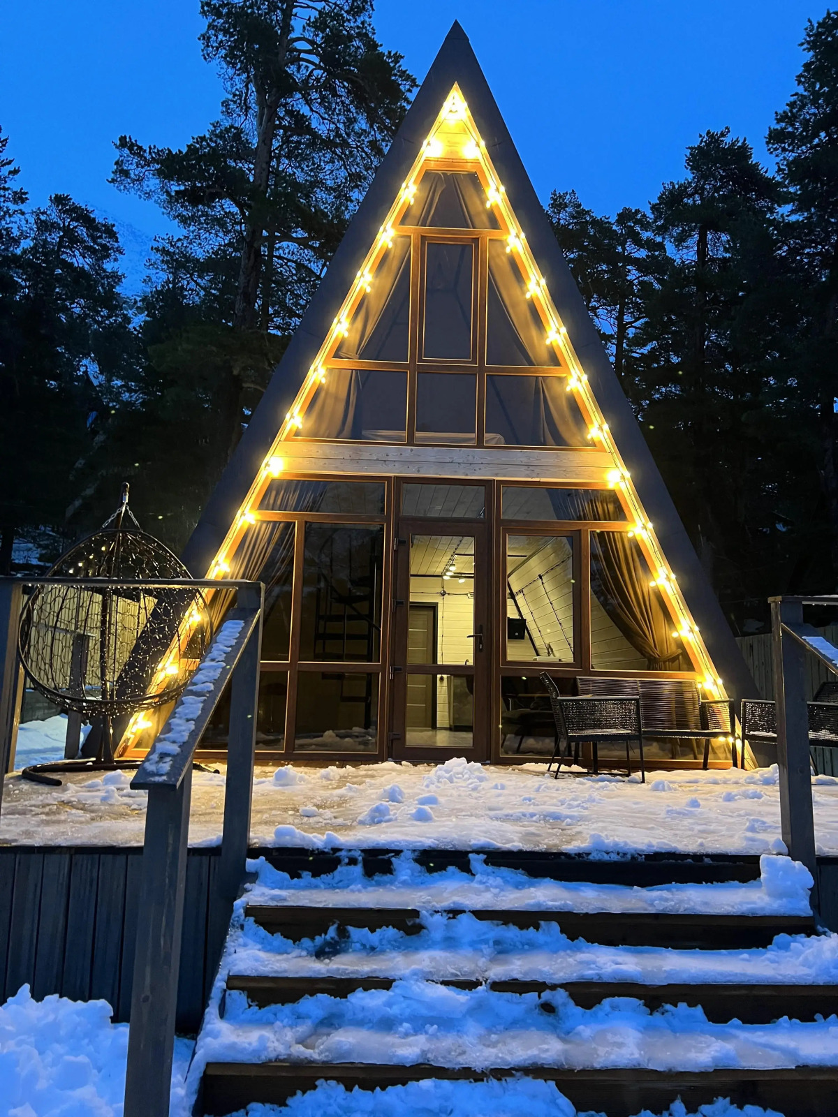 Шале AFrame Azau