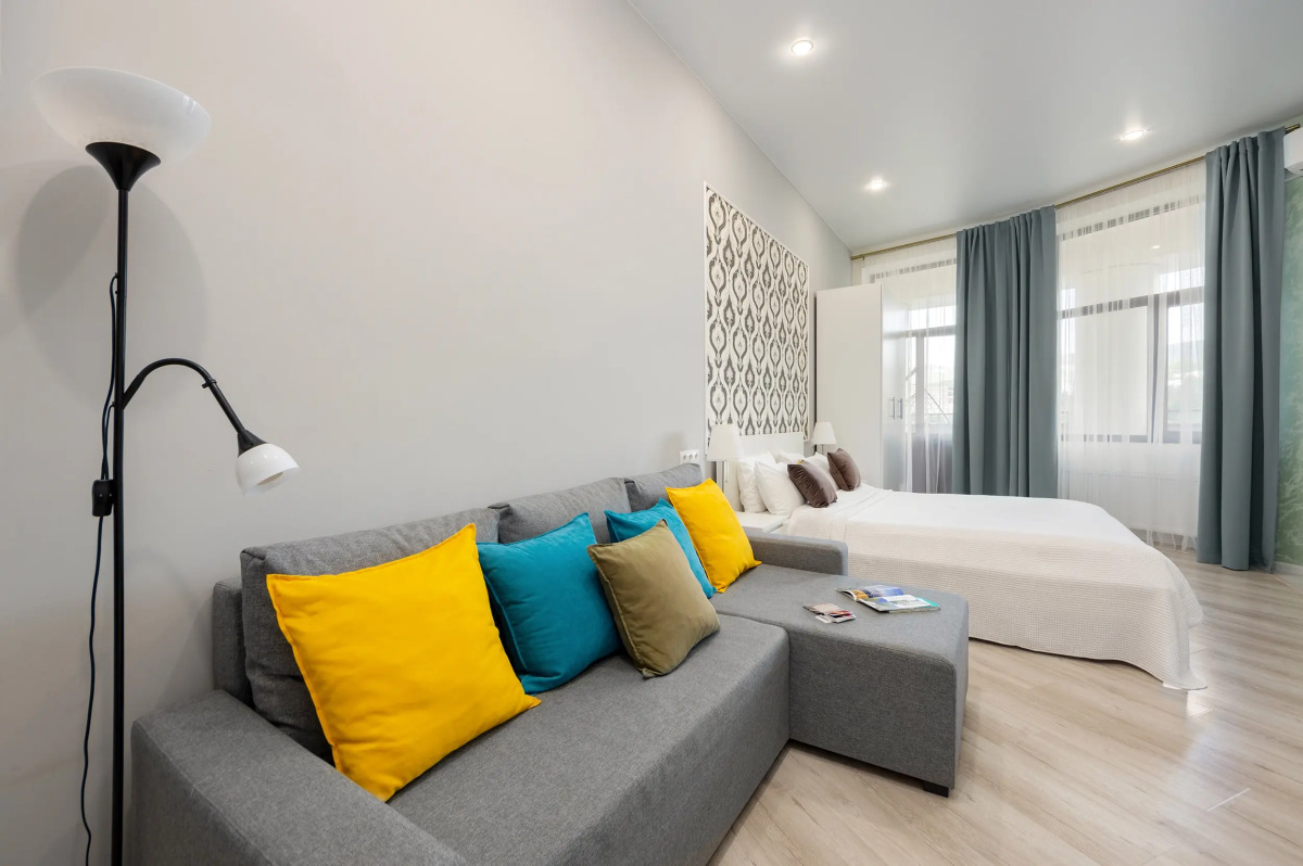 Апартаменты Незабудка Ирины Савельевой - В самом центре у курортного бульвара - Закрытый двор