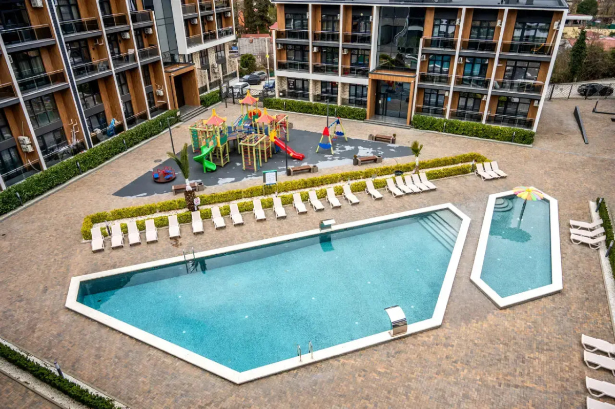 Апартаменты Двухуровневые около моря с бассейном в ЖК Морской квартал