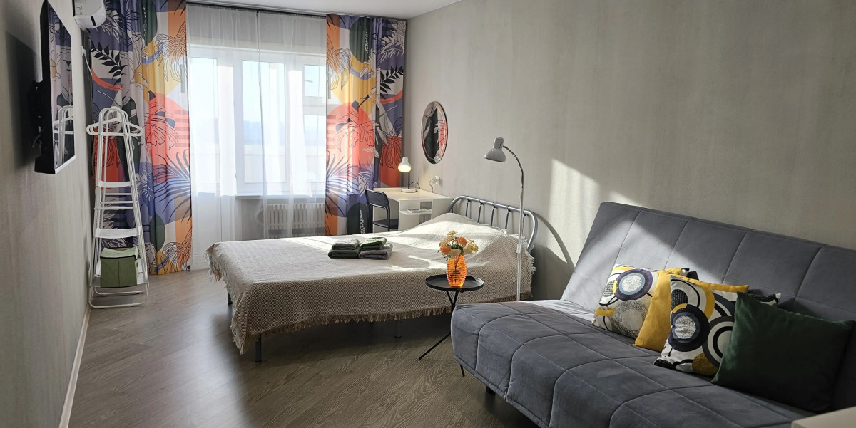 Квартира Просторная евродвушка