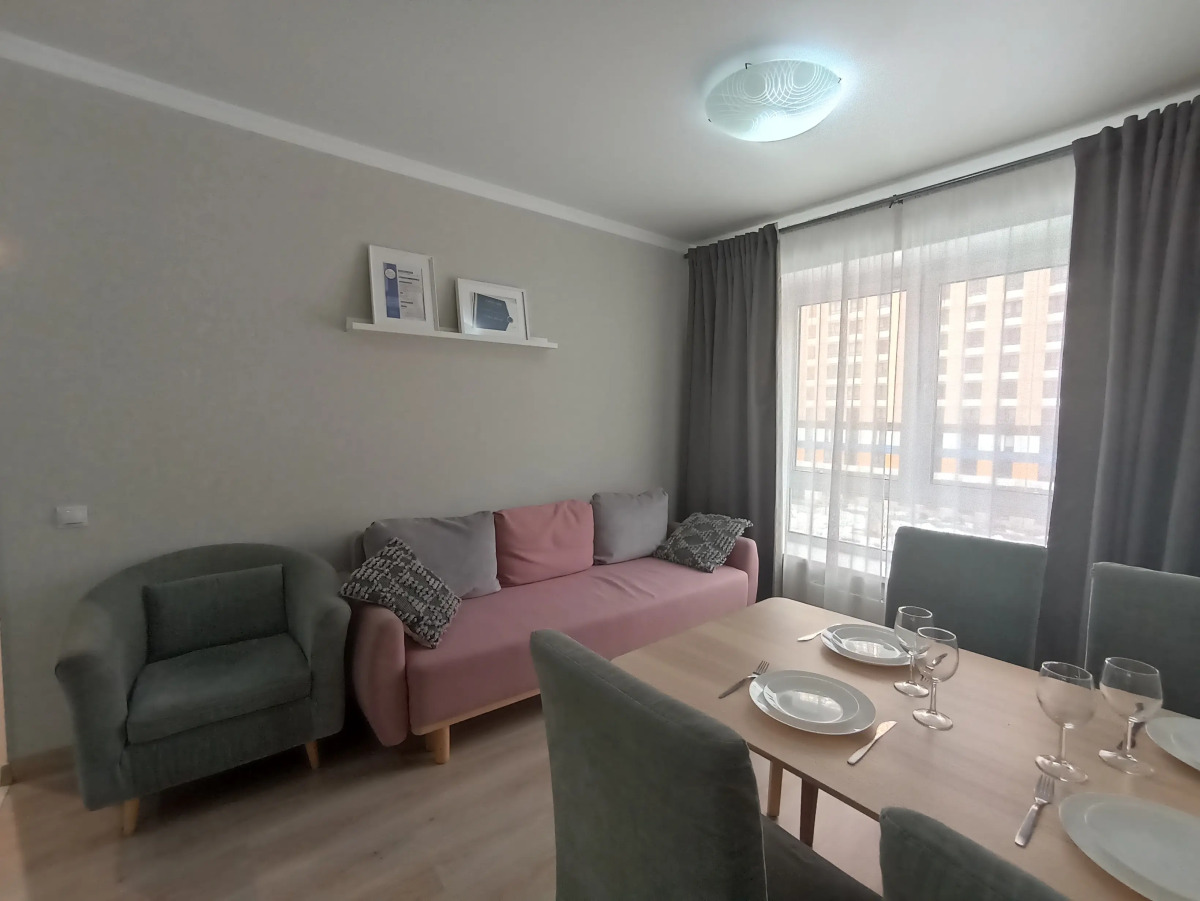 Апартаменты Двухкомнатная Квартира у Метро Котельники