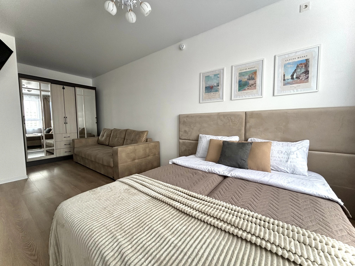 Апартаменты 2 для Пары и Семей для Командировочных до 4 гостей