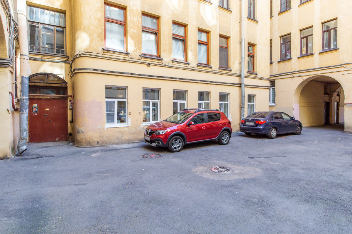 Апартаменты Monetka House Двухместная Студия с 2 окнами