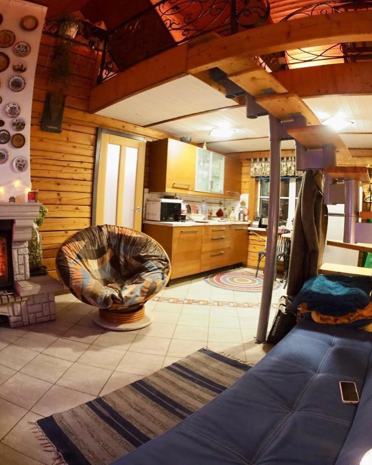 Гостевой дом с баней и камином