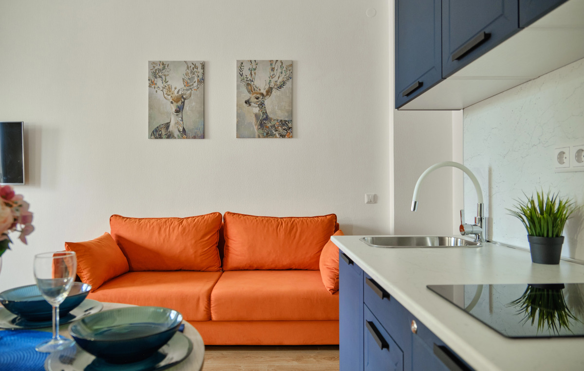 Квартира Astrea-студия у Метро Рядом с Аквапарком