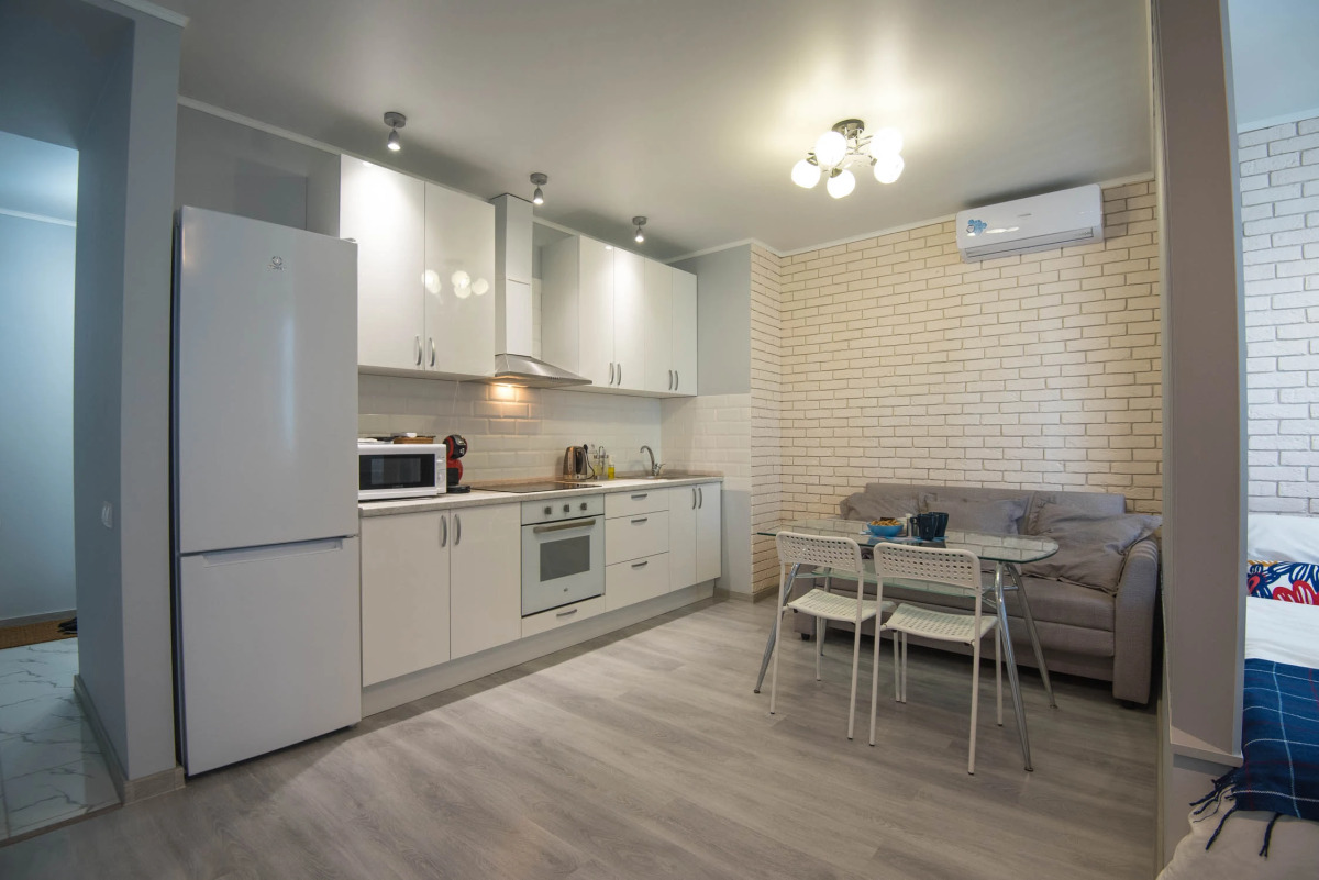 Апартаменты Дом у Дона просторная студия  на 23 этаже с видом на Дон